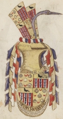 Statuts de l&#39;ordre du Croissant, fond&eacute; par Ren&eacute; d&#39;Anjou (1448), ms. fr. 25204&nbsp;
