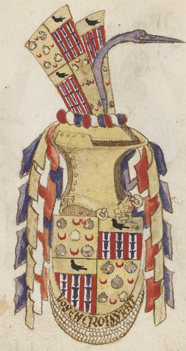 Statuts de l'ordre du Croissant, fond&eacute; par Ren&eacute; d'Anjou (1448), ms. fr. 25204&nbsp;