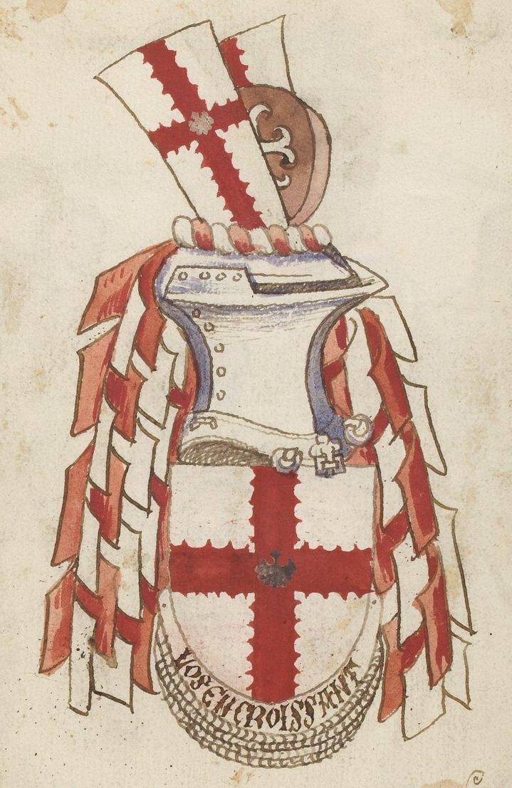 Statuts de l'ordre du Croissant, fond&eacute; par Ren&eacute; d'Anjou (1448), ms. fr. 25204&nbsp;