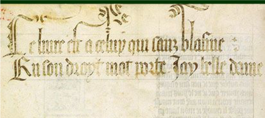 colophon avec le mot de Jean Ier de Foix.
Livre de la Chasse (Paris, Bnf, Fr. 619)